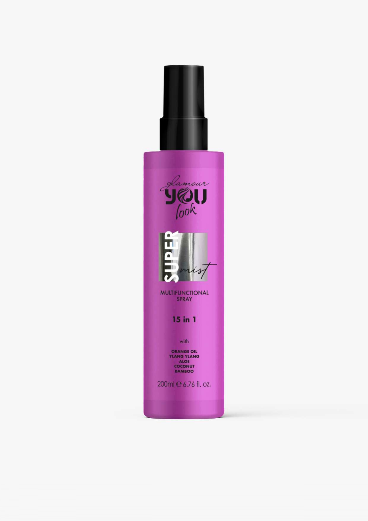 3D_Super mist_200ml_page-0001 SUPER MIST HAIR SPRAY 15 в 1 - Зображення 1