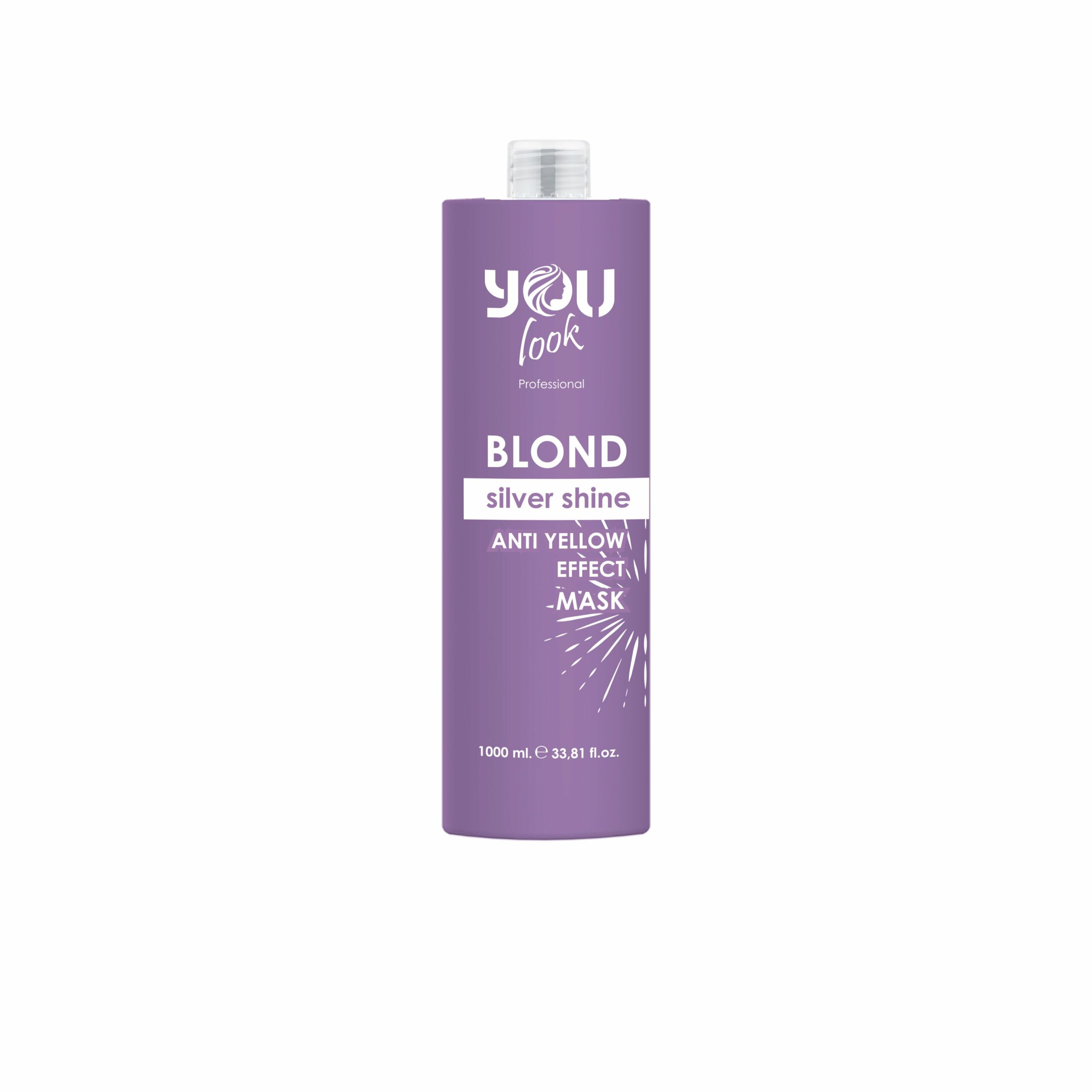 AA2537V02_YOUlook_BLOND_silver_mask_1L_3D_front-1 SILVER BLOND SHINE MASK - Зображення 1